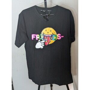 Vlone Friends Lsd Smiley Face Tee-Shirt T Shirt Streetwear Acid Rare Many Sizes